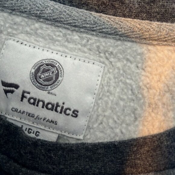 Boston Bruins Large Womans Gray Crewneck Sweater - Picture 4 of 4